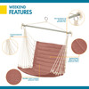 Classic Accessories Weekend 27" Quilted Hammock Chair, Cedarwood WCWHC275939